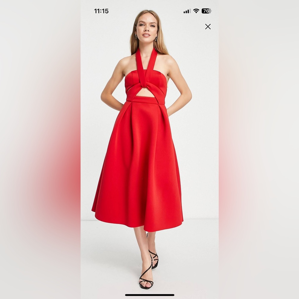 Midi prom dress